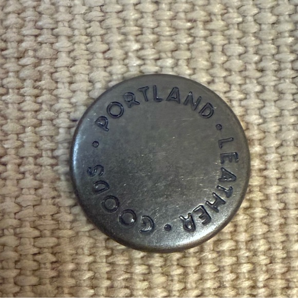 Portland Leather Goods Cotton Canvas Purse Organizer Sesame Tan Medium - Picture 7 of 7